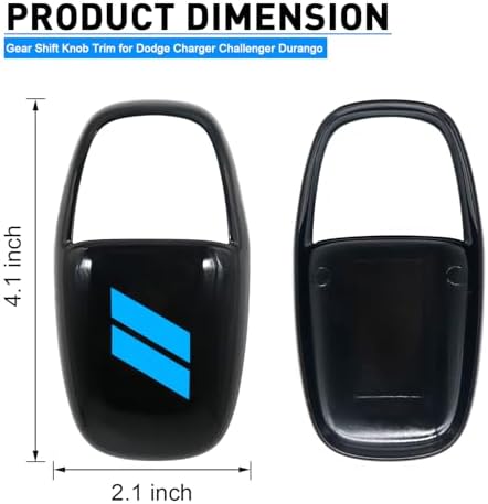 Gear Shift Knob Head Cover for Dodge Durango Accessories 2016-2025 2026 - Image 5