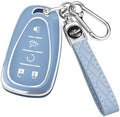 for Chevy Key Fob Cover, 5 Buttons TPU Key Cover by CARKEYCOVERforKERHXLE