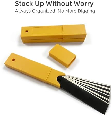 30 Pack 4 Inch Scraper Blades, High-Carbon Steel, - Image 3