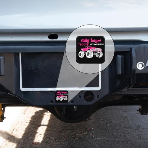 Trailer Hitch Cover Silly Boys Trucks - Image 6