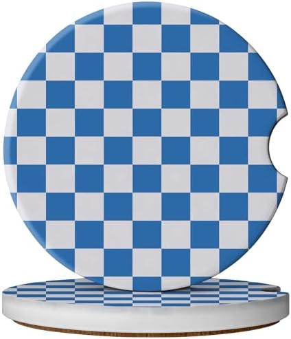 2 Pack Car Coasters for Cup Holders, Cute Car Accessories Interior by YeeCASE