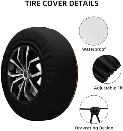 Funny Dog Spare Tire Cover Wheel Protectors - Image 3