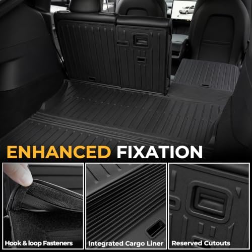 Cargo Mat for 2021-2024 Tesla Model Y 5-Seat ccessories - Image 4