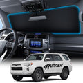 Wigoo for Toyota 4Runner Windshield Sunshade, Custom Fit, Keeps Car Cool by wigoo