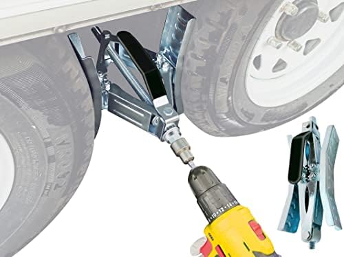 Camper Wheel Chock, 2 Sets of Tire Lock Chocks by Schumaho
