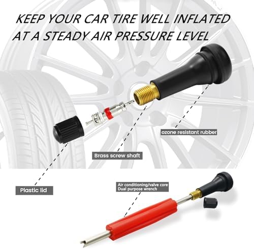 23PCS Tire Valve Stem Tool，Quick Change Valve Installer Kit - Image 4
