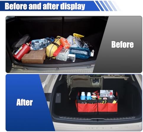 Car Trunk Organizer, 65L Collapsible Auto Storage Box - Image 5