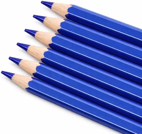 Mandala Crafts Blue Water Soluble Fabric Pencils - Image 2