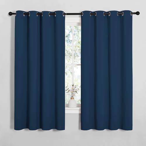NICETOWN Moroccan Blue Blackout Curtains by NICETOWN