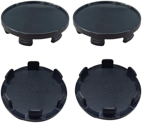 4PCS Wheel Center Cap, Snap-in Plastic Rim Center Hub Caps Cover, 2.12 '' Outer by Unknown