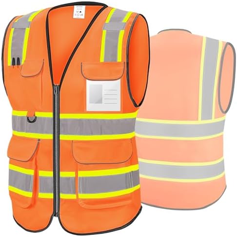 TICONN High Visibility Reflective Safety Vest by TICONN