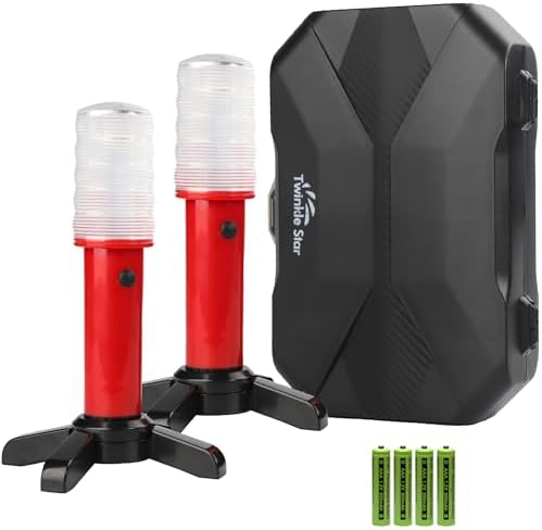 Twinkle Star LED Emergency Roadside Flares Kit by TwinkleStar
