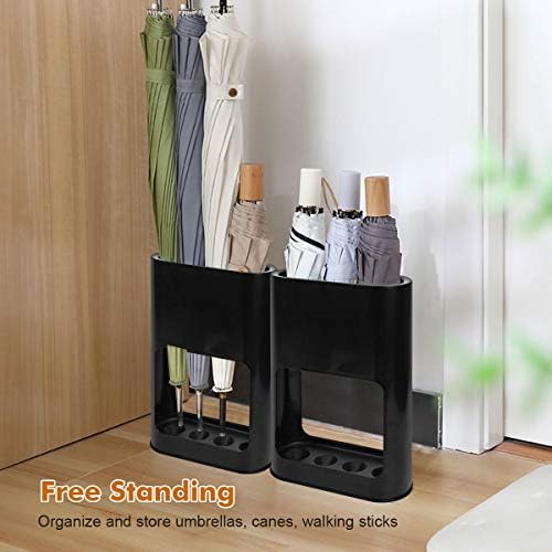 Umbrella Rack with Removable Drip Tray, Umbrella Holder Stand - Image 4