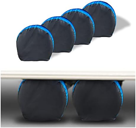 MORNYRAY Tire Covers 4 Pack, Waterproof Anti-UV Snow Sun Rain Tire Covers by MORNYRAY
