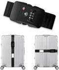Veki Travel Luggage Straps for Suitcases, TSA Approved by Veki