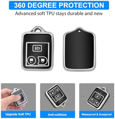 QBUC for Ford 3 Buttons Key Fob Cover - Image 5