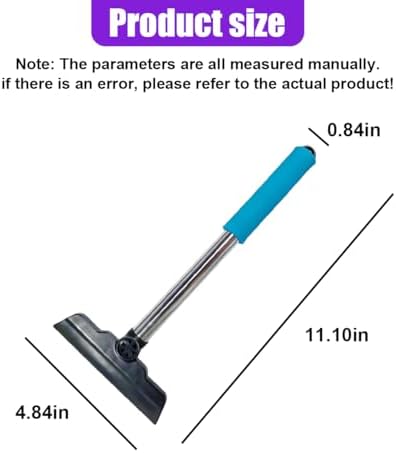 2PCS Ice Scrapers for Car Windshield, Soft No Scratch Snow Frost Removal Tool - Image 2
