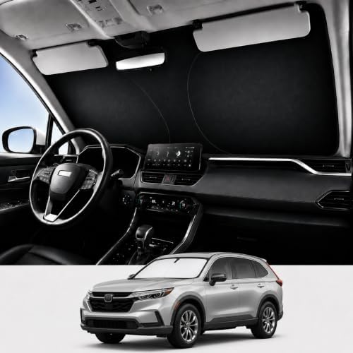 Proadsy Custom Fit 2017-2022 Honda CRV Windshield Sun Shade, Blocks Heat by Proadsy