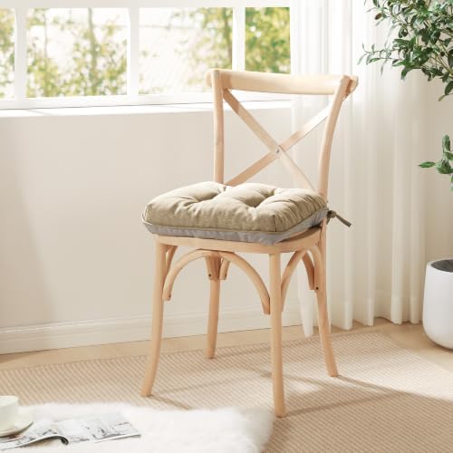 Love's cabin Memory Foam Chair Cushions Set of 4, 19 Inch - Image 7