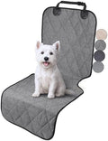 VIVAGLORY Dog Front Seat Cover Car Seat Protector, Heather Black by VIVAGLORY