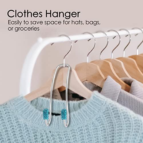 Guoord Bling Auto Hooks, Car Hangers Organizer Seat Headrest Hooks，Bag - Image 3
