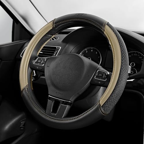 Skechers Air-Cooled Steering Wheel Cover, Leather Car Steering Wheel Cover by Unknown