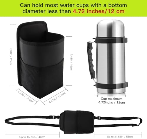 Car Seat Side Storage Bag, Cup Holder & Mesh Pocket Organizer - Image 5