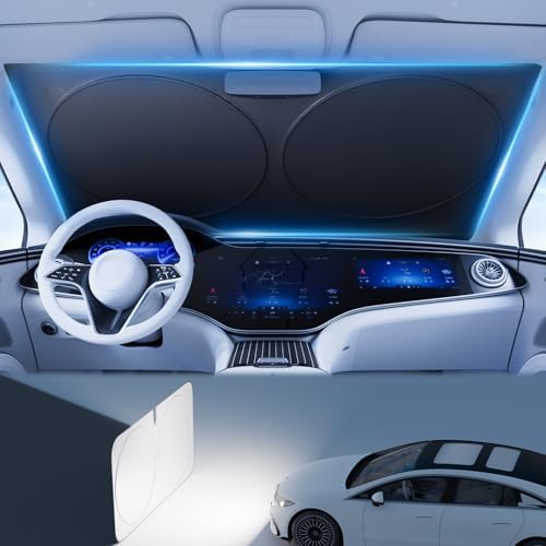 PEMOTech 2026 Upgraded Windshield Sun Shade Cover by PEMOTech