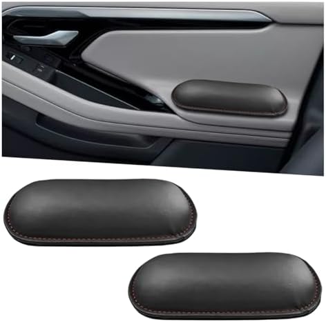 Craedli 2PCS Car Door Armrest Pads, Leather Memory Foam Knee Cushion Pad by Unknown