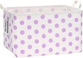 Sea Team Large Rectangle Open-Top Canvas Storage Basket by SeaTeam