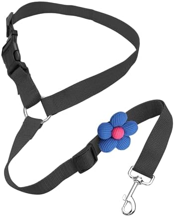 YAOHDAO Dog Seat Belt Harness for Car, Restraint Adjustable by YAODHAOD