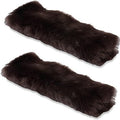 Andalus Genuine Sheepskin Car Seat Belt Cover Pad – Soft Fuzzy, Comfy Fluffy by AndalusBrand