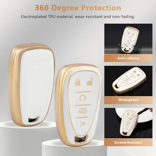 PIFOOG Key Fob Cover for Chevy Equinox Malibu Traverse Trax Blazer Camaro 5 - Image 4