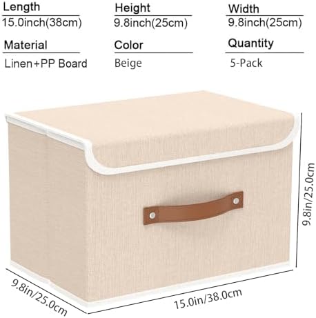 Yawinhe Fabric Storage Boxes - Image 4