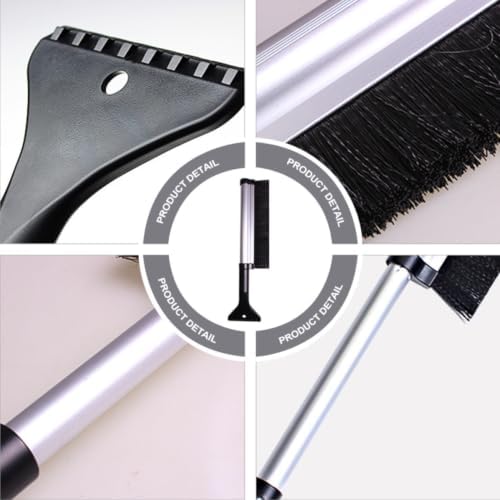Telescopic Snow Brush and Ice Scraper - Image 3