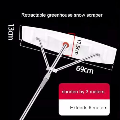 Telescoping Snow Roof Rake 2-6m - Image 6
