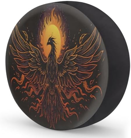 Phoenix Sun Art Spare Tire Cover Dust-Proof Wheel Protector - Image 2