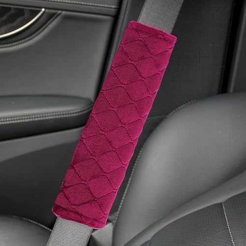 Amooca 2 Pack Seat Belt Covers Soft Shoulder Pad - Image 4