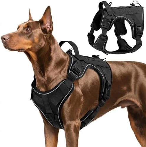 VavoPaw Heavy Duty Tactical Dog Harness by VavoPaw