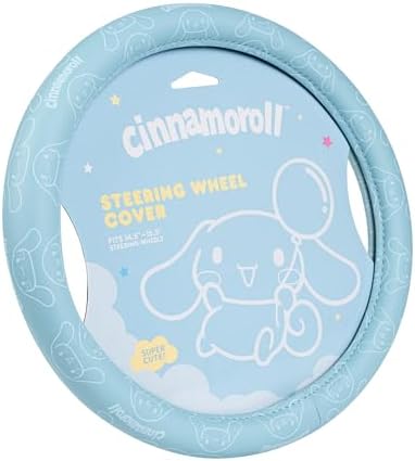 Cinnamoroll Steering Wheel Cover, Official Sanrio Car Steering Wheel Cover by Carbella