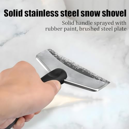 Zpana Ice Scraper for Car Windshield, Scratch Free Vehicle Windscreen LCE Snow - Image 4