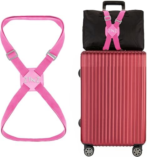 ZINZ High-Elastic Luggage Strap Adjustable Suitcase Belt by ZINZ