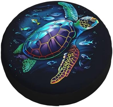 Turtle Spare Tire Cover Weatherproof Universal Wheel Protectors Wheel Covers - Image 3