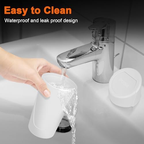 Car Trash Can, 2 Packs Mini Car Garbage Can Cup Holder - Image 5