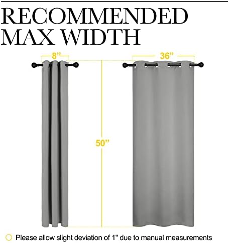 NICETOWN Thermal Insulated Grommet Blackout Curtains, Kids Window Drape Panel - Image 7