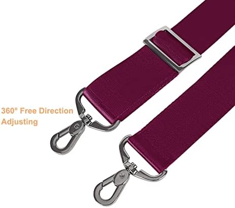 MOSISO 56 inch Shoulder Strap, Adjustable Soft Universal Non-Slip Strap - Image 2