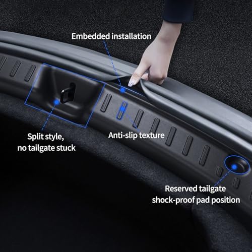 Upgrade Rear Bumper Guard for Tesla Model Y Juniper 2025-2026 - Image 2
