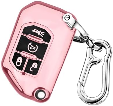 QBUC for Jeep Key Fob Cover by QBUC