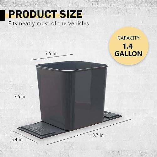 Car Trash Can, Leakproof Bin - Image 2