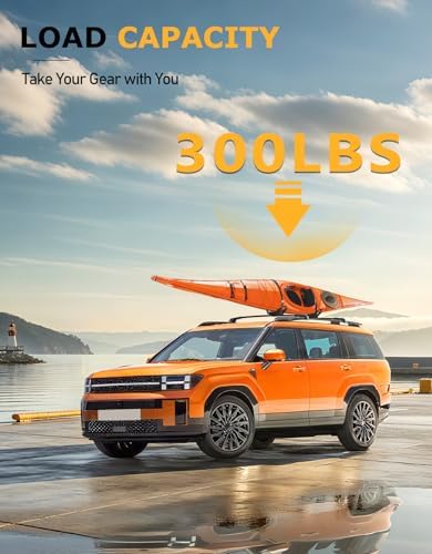 Tuyoung 300lbs Roof Rack Cross Bars - Image 3